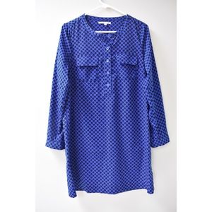 Gap Polka Dot Longsleeve Shift Dress